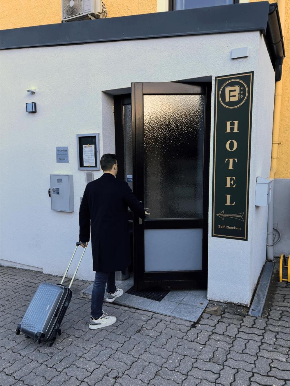 Hotel Blie, Bed & Breakfast, Self Check-In Horn Luaran gambar